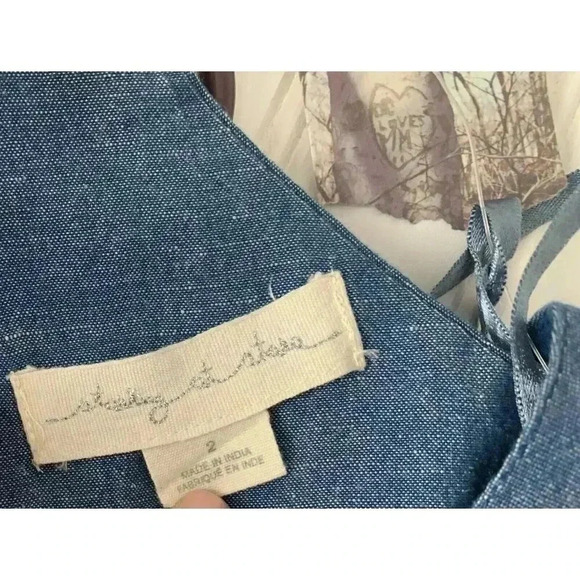 Staring at Star Urban Outfitters Chambray Dress 2 NEW. 1354 - Picture 4 of 6